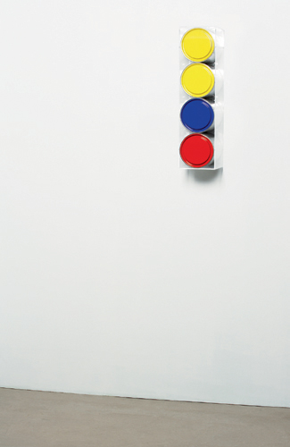 Jean-Pierre RAYNAUD PEINTURE 2008 metal, paint, altuglas 75x18.5x25.3cm