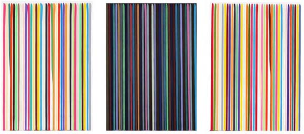 Ian DAVENPORT Etched the Lines