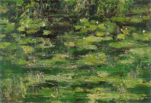 KANG Yo-bae Pond 2001 Acrylic on canvas 112.1x162.2cm