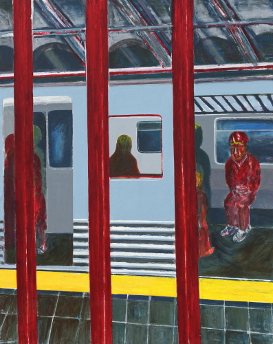 SUH Yongsun Subway Station 2 2011 Acrylic on canvas 226x178cm