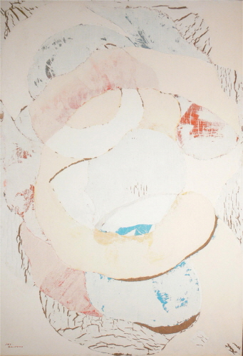 CHUNG Sang-hwa Artwork G-3 1970 Oil on Canvas 195x130cm