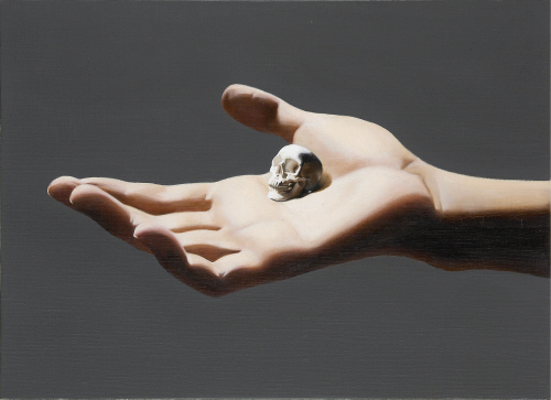 Kyoung Tack Hong Present  2010  Oil on canvas 24.3x33.4cm
