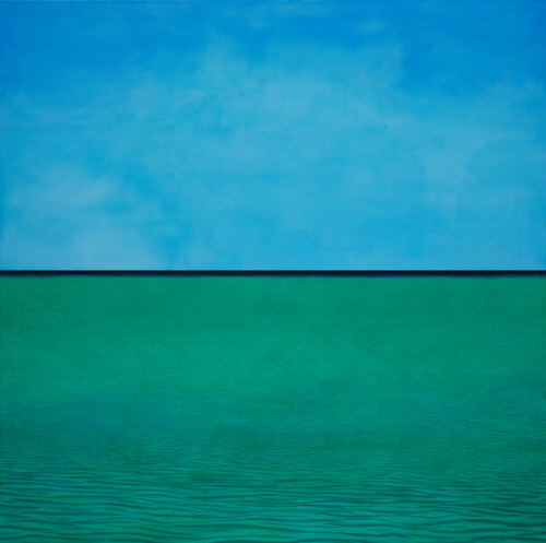 KIM Bo Hie  Towards 2013  Oriental color on canvas 300x300cm