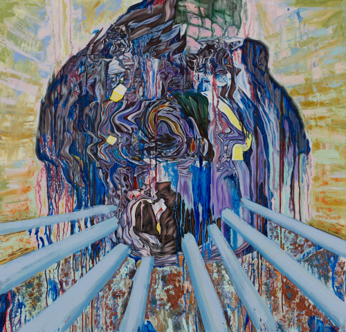 Jin MEYERSON HWANG HAK DONG  2013 Oil on canvas  100 x 96 cm