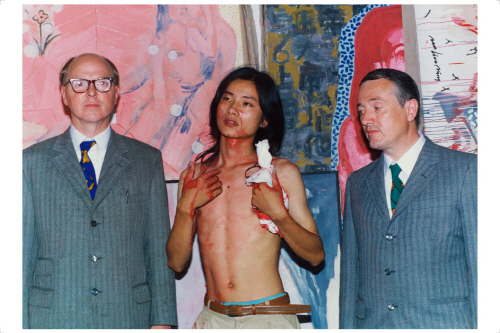 Dialogue with Gilbert and George, 1993, C-print, 50.8x60.9cm